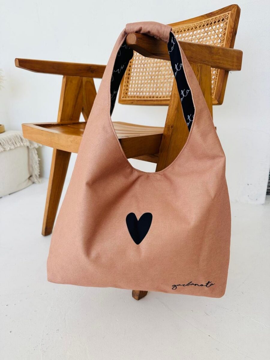 Moon Bag Heart - Cream - Image 2