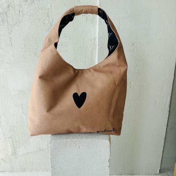 Moon Bag Heart - Cream