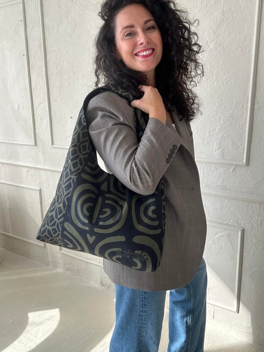 Moon Bag - Khaki Pattern - Image 3