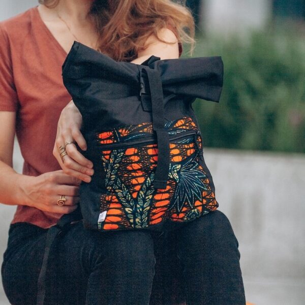 Veekindel seljakott - Orange Pattern